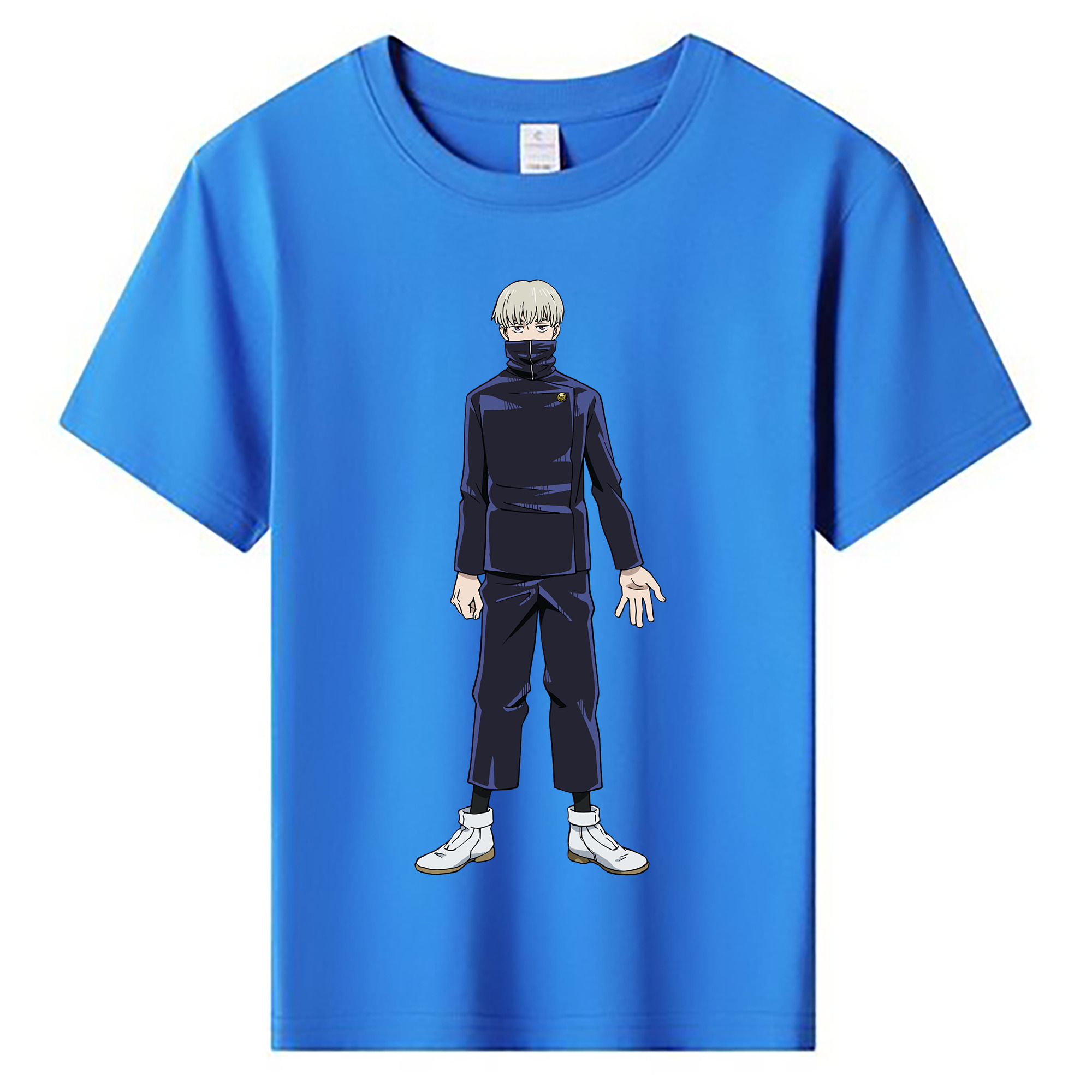 （画像用） 呪術廻戦 Jujutsu Kaisen 綿100％キッズTシャツ（フロントプリント）